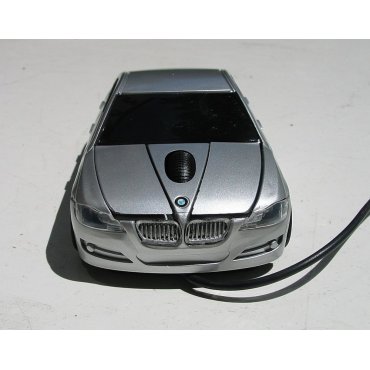 мышка компьютерная проводная BMW E90 серебристая