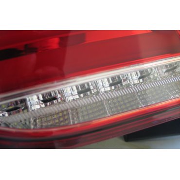 Nissan X-trail T32 оптика задняя тюнинг LED светодионая красная 