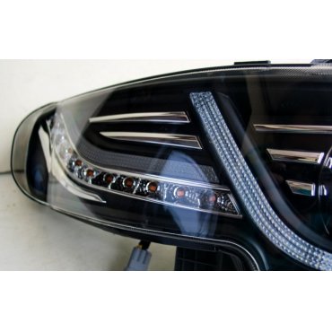 FJ Cruiser оптика передняя черная стиль Evoque restyling