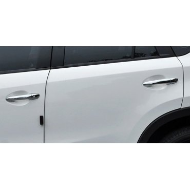 Mazda 3 Axela накладки хром на дверные ручки smart key