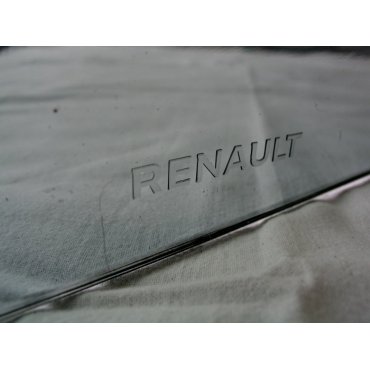 Renault Koleos 2017+  ветровики дефлекторы окон ASP с молдингом нержавеющей стали / sunvisors