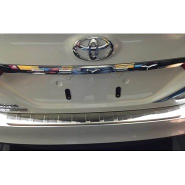 Toyota Camry XV70 2018+ накладка защитная на задний бампер 12