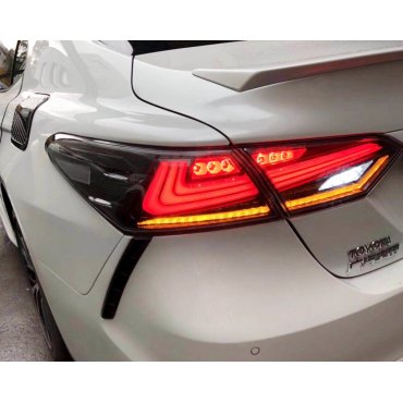 Toyota Camry XV70 2018+ оптика задняя LED альтернативная тюнинг черная
