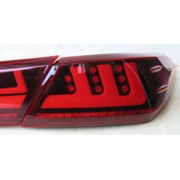 Toyota Camry XV70 2018+ оптика задняя LED альтернативная тюнинг красная стиль BW