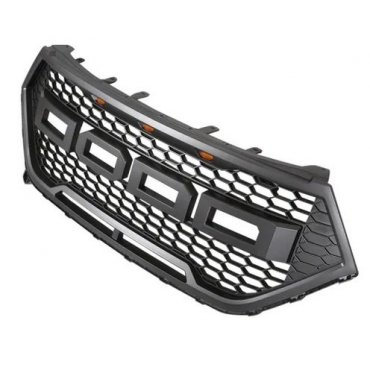 Ford Edge 2015+  решетка радиатора с LED огнями в стиле Raptor