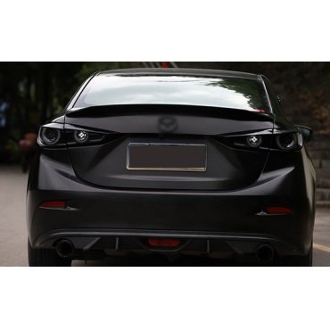 Mazda 3 Axela тюнинг фонари задние черные V1 