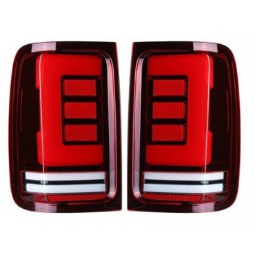 Volkswagen Amarok 2009+ тюнинг фонари задние красные WC