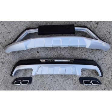 Hyundai Tucson TL 2015+ накладки передняя и задняя на бамперы Bodykit