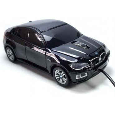 мышка компьютерная проводная  BMW X6 черная