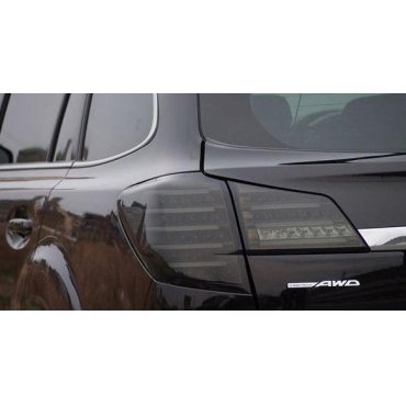 Subaru Outback фонари задние светодиодные LED тонированый хром BR9