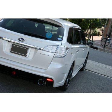 Subaru Outback фонари задние светодиодные LED хром BR9