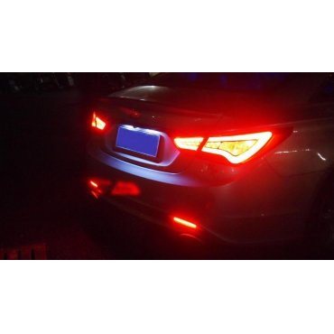 Hyundai Sonata YF оптика задняя альтернативная светодиодная красная LED Hybrid Style