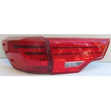 Toyota Highlander 2014 оптика Lexus стиль задняя LED красная/ Led taillights red XU50 Lexus style