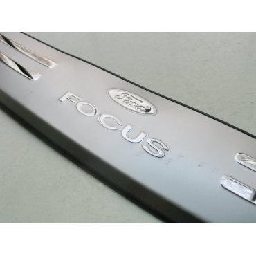 Ford Focus 3 седан накладка защитная на задний бампер