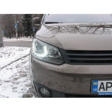 Volkswagen Touran / Caddy оптика передняя альтернативная ксенон/ headlights DRL