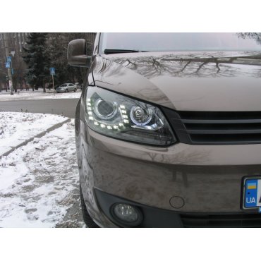 Volkswagen Touran / Caddy оптика передняя альтернативная ксенон/ headlights DRL