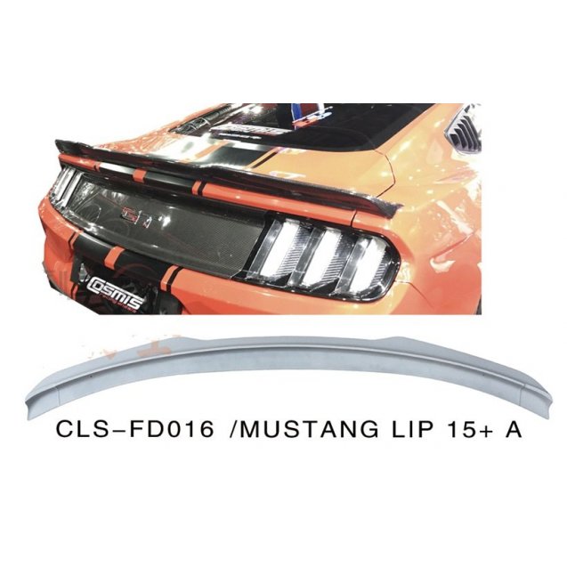 Ford Mustang GT 2015+ задний спойлер крышки багажника ABS Lip A