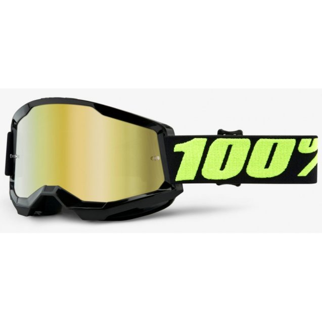 Окуляри 100% STRATA 2 Goggle Upsol - Mirror Gold Lens