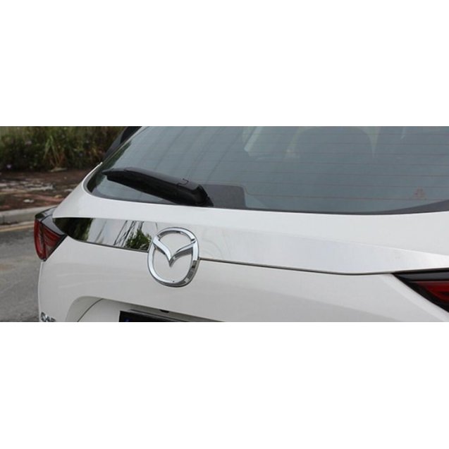 Mazda CX-5 2017+ накладка хром на крышку багажника SS 