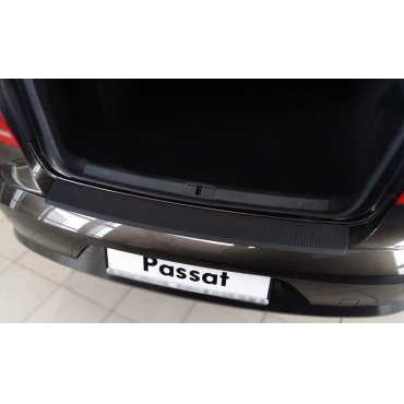 Volkswagen Passat  B7 sedan  накладка защитная на задний бампер полиуретановая