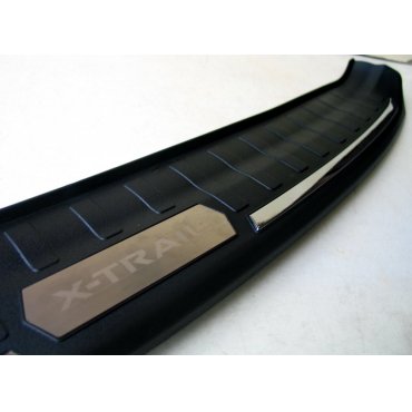 Nissan X-trail T32 накладка защитная на задний бампер ABS пластик 
