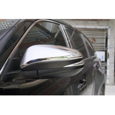 Toyota Highlander XU50 2014 накладки хром на зеркала