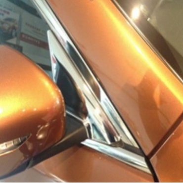 Nissan X-Trail T32 накладки хром на основания зеркал