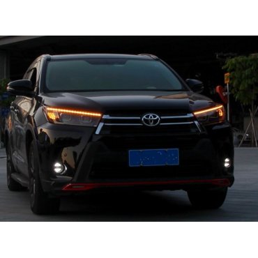 Toyota Highlander XU50 2017+ оптика передняя FULL LED стиль X5