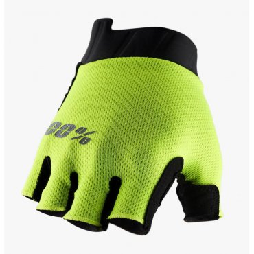 Перчатки Ride 100% EXCEEDA Gel Short Glove [Fluo Yellow]