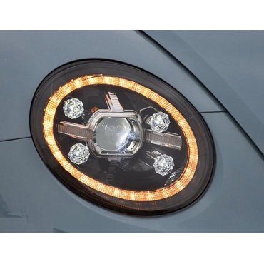 Volkswagen New Beetle оптика передняя с DRL Diamond LED