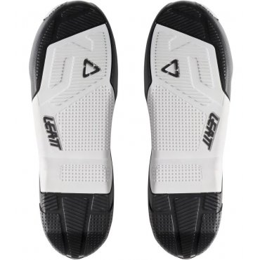 LEATT Sole GPX 4.5 / 5.5 Boots Pair [White/Black]