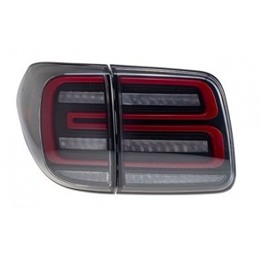 Nissan Patrol Y62 оптика задняя LED альтернативная светодиодная красно-черная CP