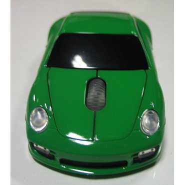 мышка компьютерная беспроводная  Porsche зеленая