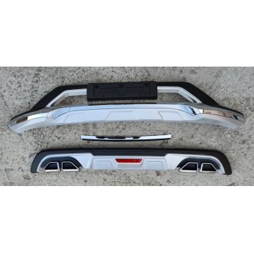Hyundai Tucson TL 2019+ накладки передняя и задняя на бамперы Bodykit