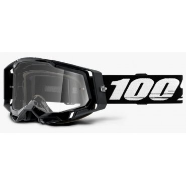 Окуляри 100% RACECRAFT 2 Goggle Black - Clear Lens