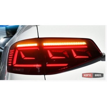 Volkswagen Jetta Mk6 2015+ оптика задняя светодиодная LED черная стиль 2020