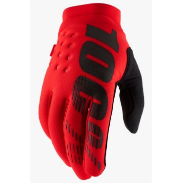 Зимові перчатки 100% BRISKER Glove [Red]
