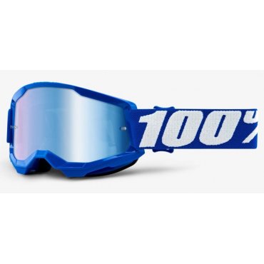 Дитячі окуляри 100% STRATA 2 Youth Goggle Blue - Mirror Blue Lens
