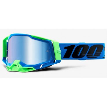 Окуляри 100% RACECRAFT 2 Goggle Fremont - Mirror Blue Lens