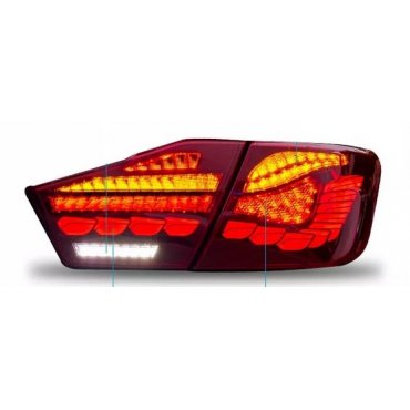 Toyota Сamry V50 оптика задняя LED красная стиль OLED CP