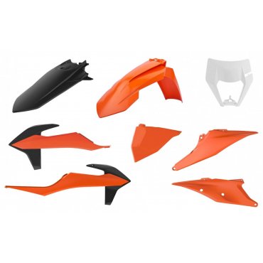 Пластик Polisport ENDURO kit - KTM (20-) [Orange/Black]