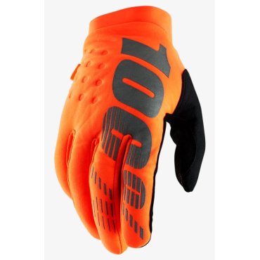 Зимові перчатки 100% BRISKER Glove [Fluo Orange]