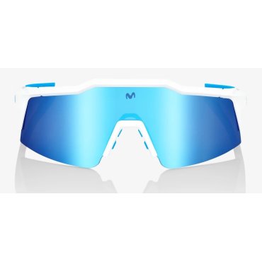 Окуляри Ride 100% SPEEDCRAFT SL - Movistar Team White - HiPER Blue Multilayer Mirror Lens