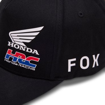 Кепка FOX X HONDA FLEXFIT HAT [Black]