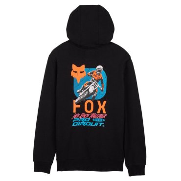 Толстовка FOX X PRO CIRCUIT Hoodie [Black]