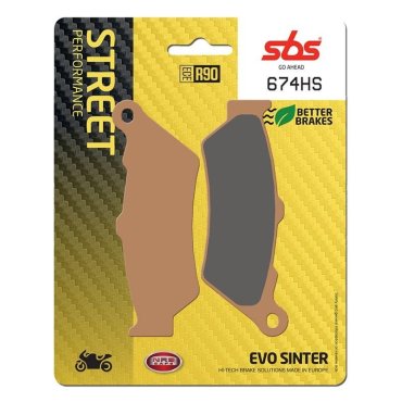 Гальмівні колодки SBS Performance Front Brake Pads