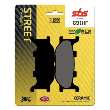 Гальмівні колодки SBS Standard Brake Pads