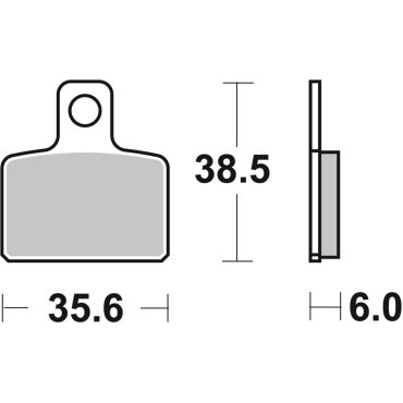 Гальмівні колодки SBS Racing Brake Pads