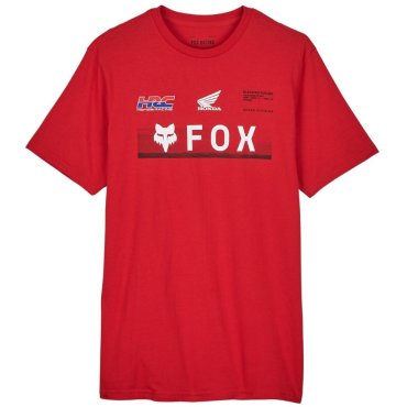 Футболка FOX X HONDA PREMIUM TEE [Flame Red]