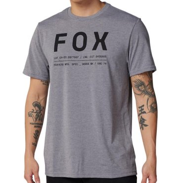 Футболка FOX NON STOP TECH TEE [Graphite]